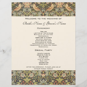 Papier Voleurs de fraises Ensemble de mariage vintage