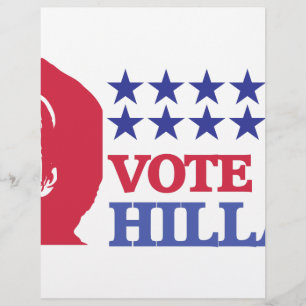 Papier vote pour hillary