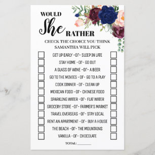 Papier Voudrait-elle plutôt douche anglais espagnol jeu