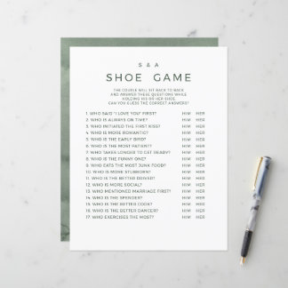 Papier  Wedding Games 