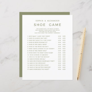 Papier  Wedding Games 