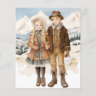 Papier Whispers of Winter & Paper Doll Fuites romantiques