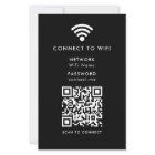Wifi Network QR Code Scan pour connecter le Noir m
