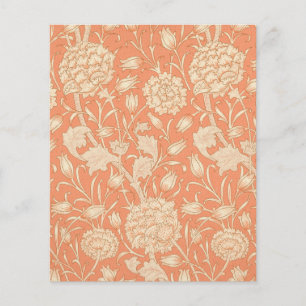 Papier William Morris, Peach Wild Tulips