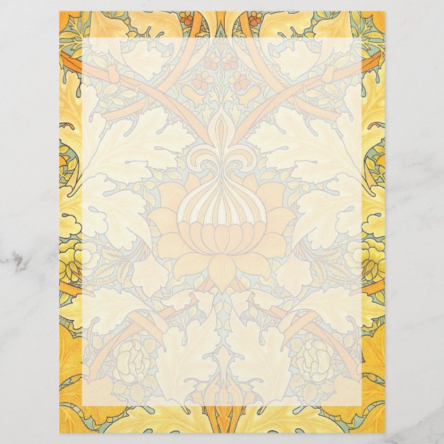 Papier William Morris Wallpaper pour St. James Place (Devant)