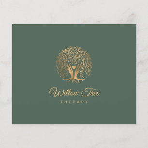 Papier Willow Tree of Life Entraîneur, Thérapie, Psycholo