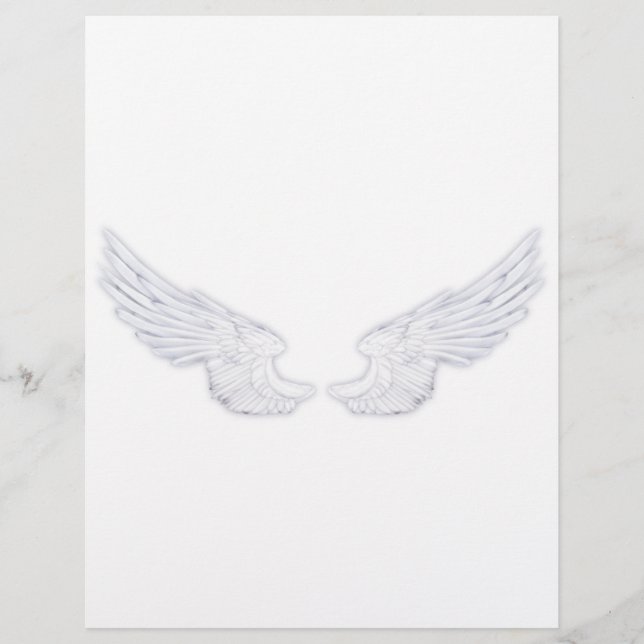 Papier Wings de Falln White Angel (Devant)