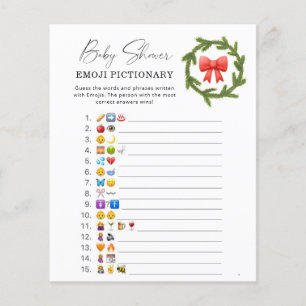 Papier Winter Baby emoji jeu