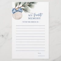 Winter Chinoiserie Bow My Favori Memory Jeu