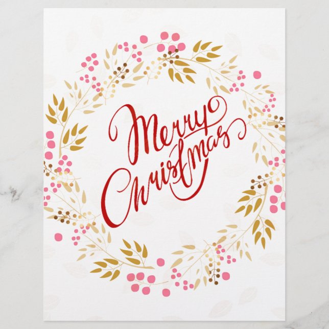 Papier Wreath (Devant)