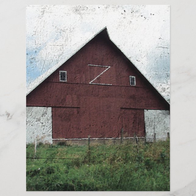 Papier Z Barn (Devant)