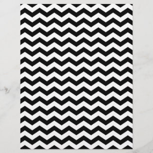 Papier Zag blanc et noir