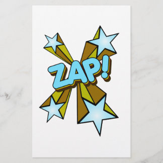 Papier Zap, Zing, Pow !