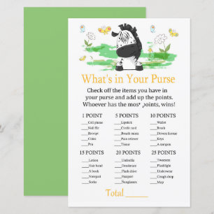 Papier Zebra Qu'y a-t-il dans votre jeu de bourse ?
