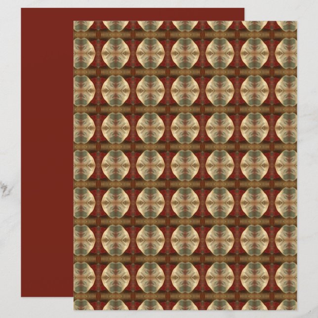 Papier Zena Scrapbook Paper II (Devant / Derrière)