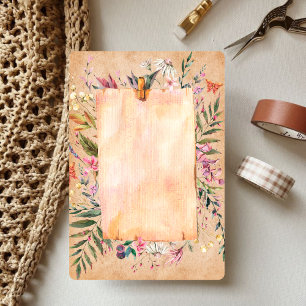 Papiers à gratter à fleurs vintages