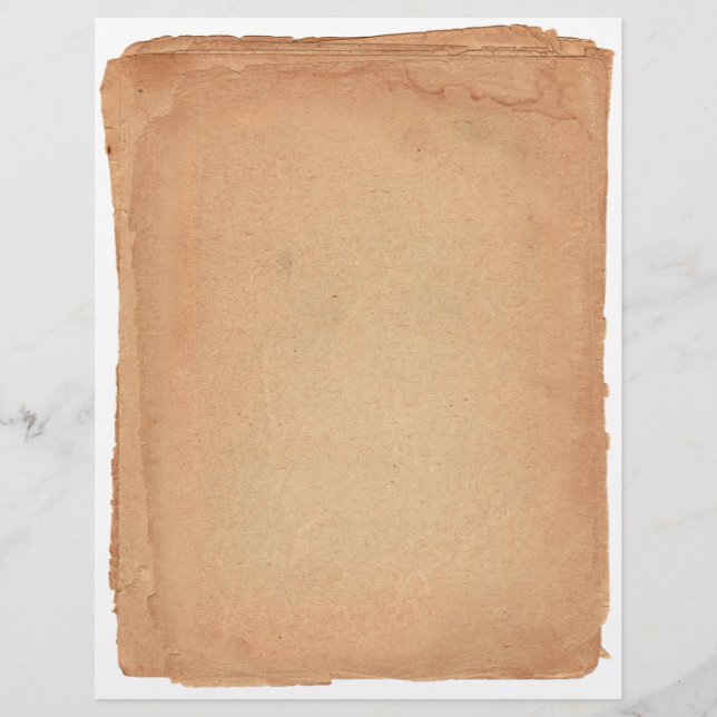 Papiers anciens en forme de lettres (Devant)
