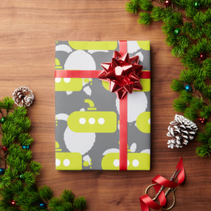 Papiers Cadeaux Sous-marins & Tortues