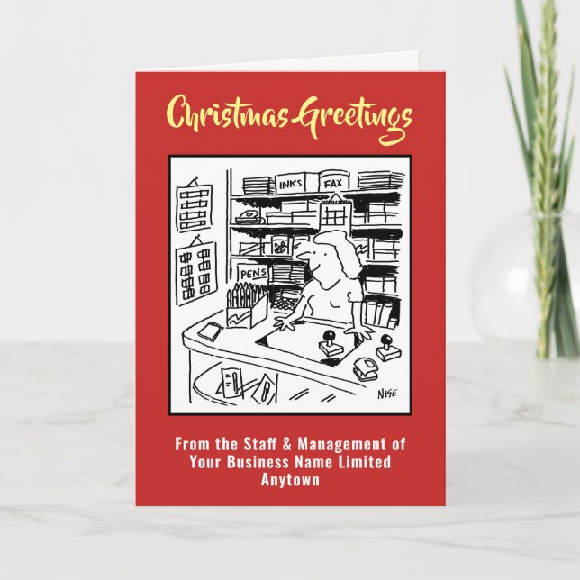 Papiers ou fournitures de bureau Carte de Noël (Devant)