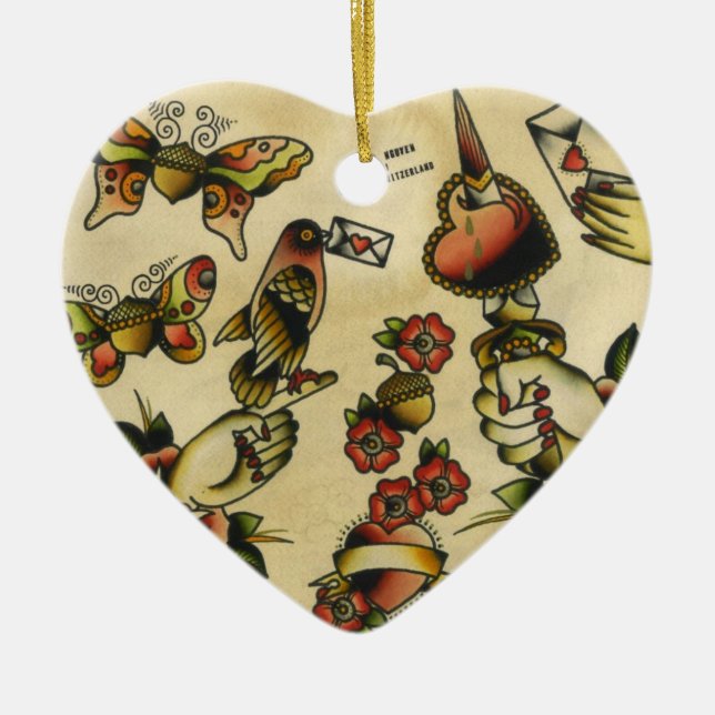 papigland ceramic ornament (Front)