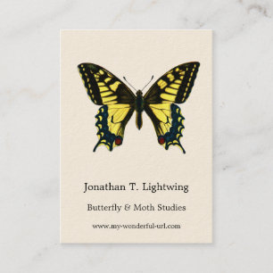 Papilio machaon - Old World Swallowtail Butterfly Business Card