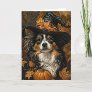 Papillion Halloween Holiday Card