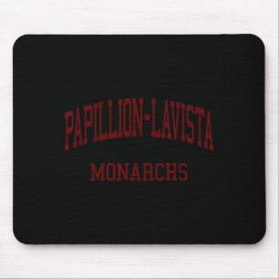 Papillion-lavista high school hs papillion ne retr mouse pad