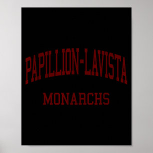 Papillion-lavista high school hs papillion ne retr poster