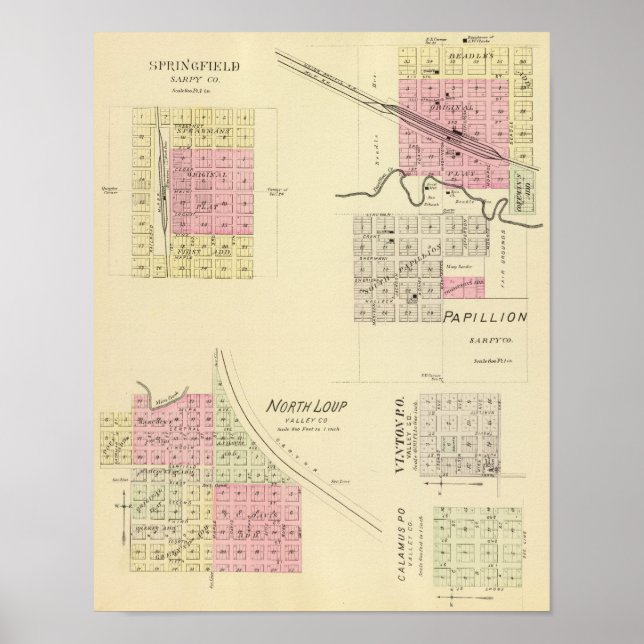 Papillion, Nebraska Poster (Front)