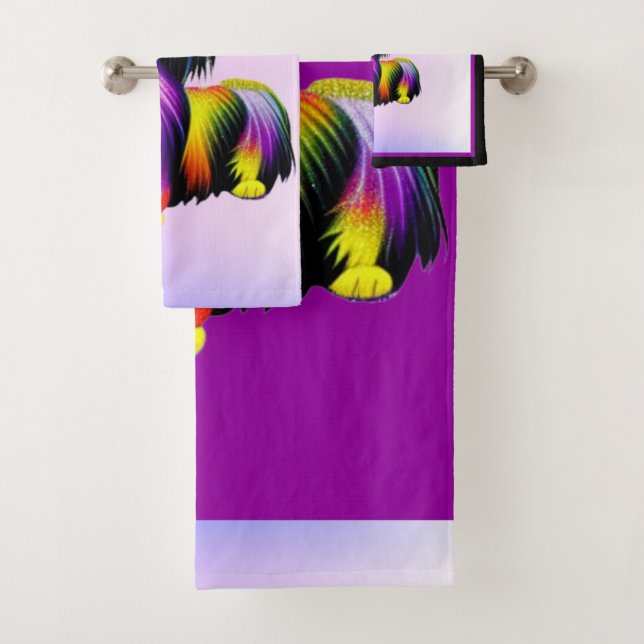 Papillion Pop Art Pastel (En situation)