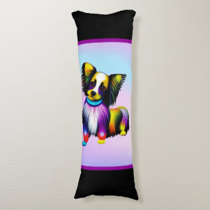 Papillion Pop Art Pastel   Body Pillow