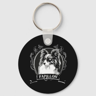 PAPILLON (3) KEYCHAIN