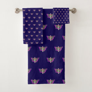 Papillon à ailes arc-en-ciel Navy
