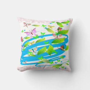 Papillon Art 12 Coussin