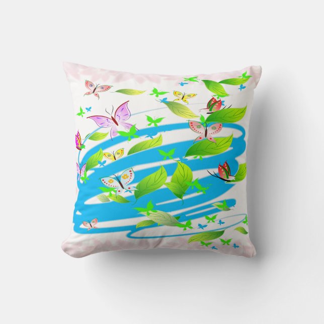 Papillon Art 12 Coussin (Recto)