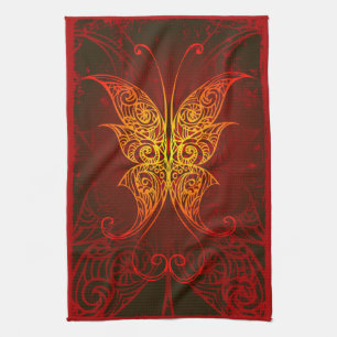 Papillon Art 7A Serviettes de cuisine