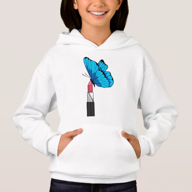 Papillon avec bâton à lèvres (Devant)