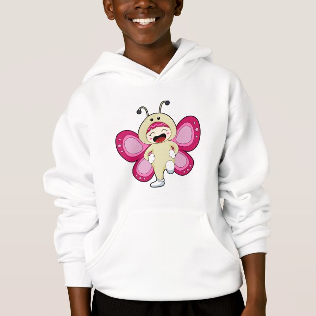 Papillon avec costume (Devant)