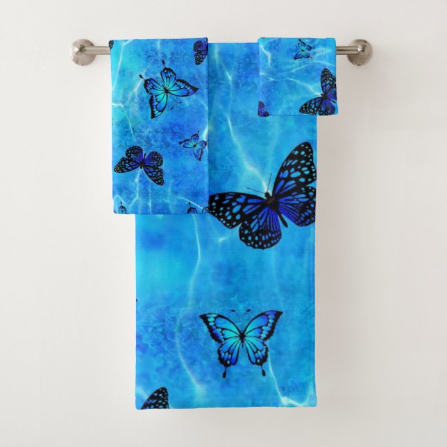 Papillon bleu (En situation)