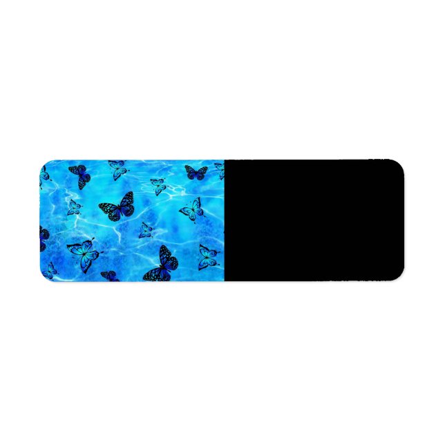 Papillon bleu (Devant)
