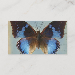 Papillon bleu business card