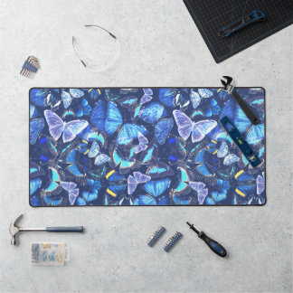 Papillon Bleu Décoration Rêveuse et Fantaisiste po