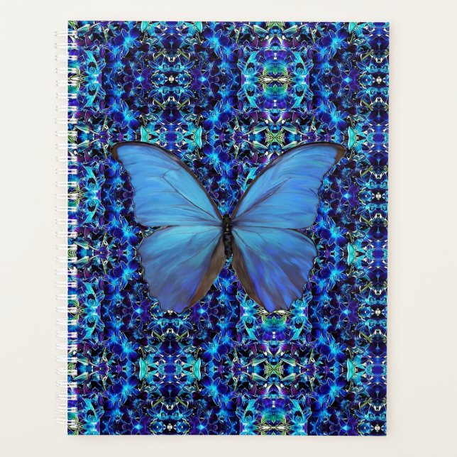 Papillon bleu Lg Planner (Devant)