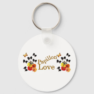 Papillon Butterfly Gifts Keychain