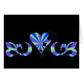 Papillon Coeur et Lily Rainbowart