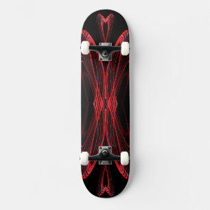 Papillon Coeur Skateboard Design