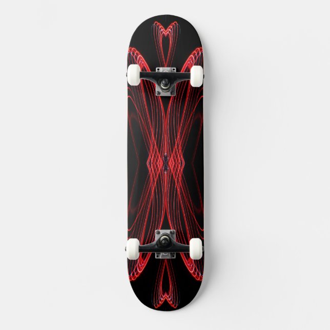 Papillon Coeur Skateboard Design (Recto)