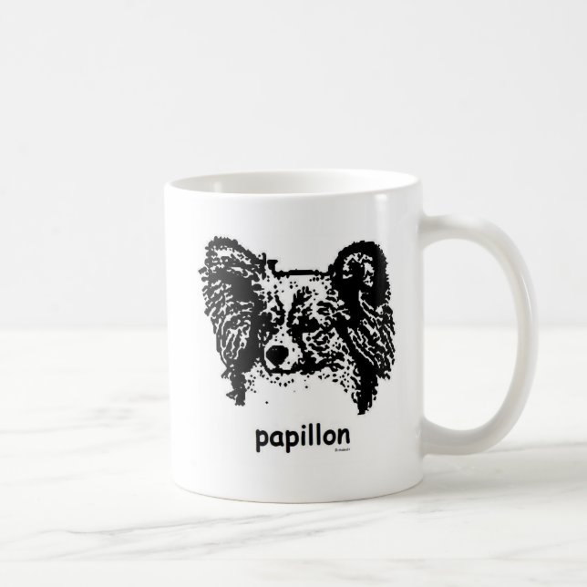 Papillon Coffee Mug (Right)