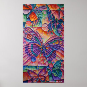 Papillon - Composition - Toile Impression