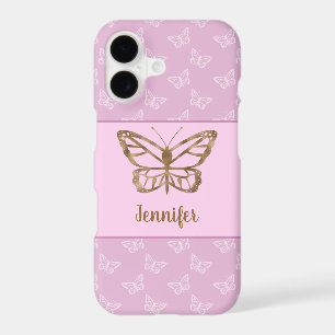 Papillon de style feuille d'or faux sur lavande vi